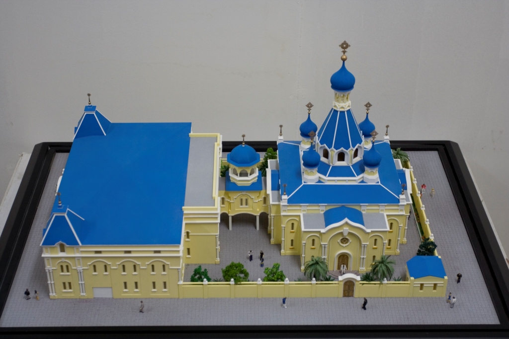 Scale Model - Architectural - Buildings - Russian orthodox church - UAE